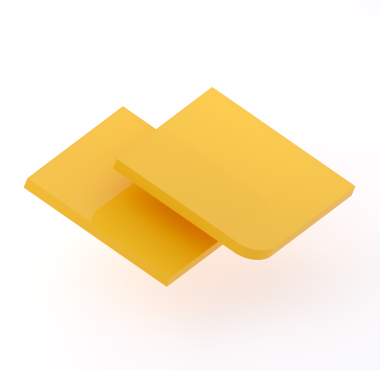 Plexiglas geel 3 mm