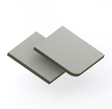 HPL Structuur plaat 6 mm Grijs RAL 7037