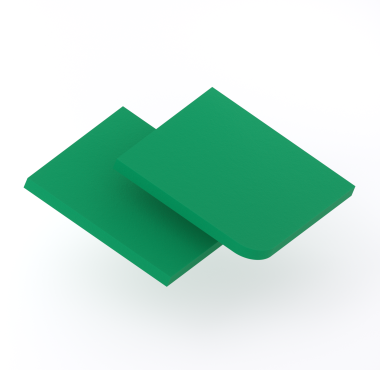 Plexiglas lichtgroen 3 mm