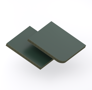 Trespa® Izeon Varitop 6 mm Dennengroen RAL 6009