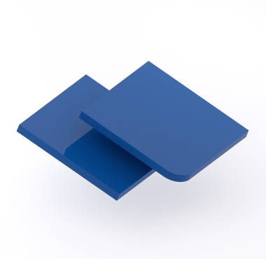 Plexiglas blauw 3 mm