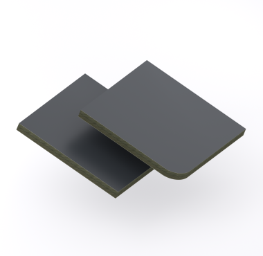 Trespa® Izeon Varitop 6 mm Black Grey RAL 7021