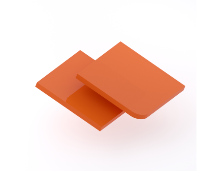 Plexiglas oranje 3 mm
