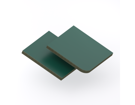 HPL Structuur plaat 6 mm Groen RAL 6005