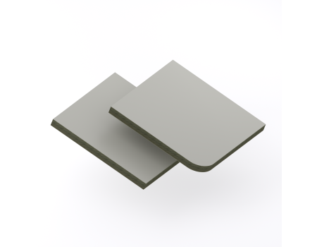 HPL Structuur plaat 6 mm Grijs RAL 7037