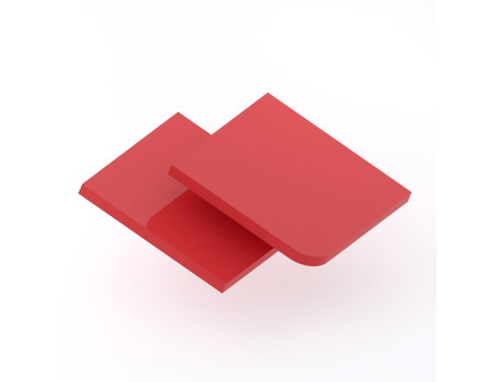 Plexiglas donkerrood 3 mm 