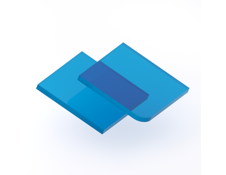 Plexiglas blauw transparant 3 mm