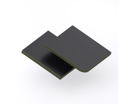 Trespa® Izeon Varitop 6 mm Jet Black RAL 9005