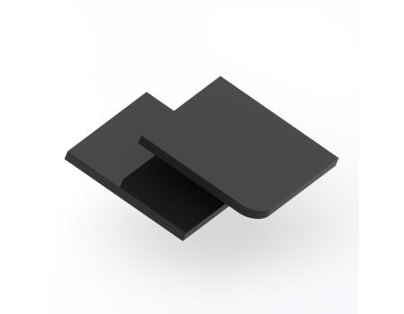 Plexiglas zwart 8 mm