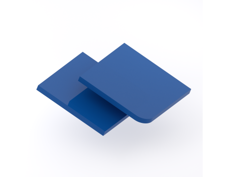 Plexiglas blauw 3 mm